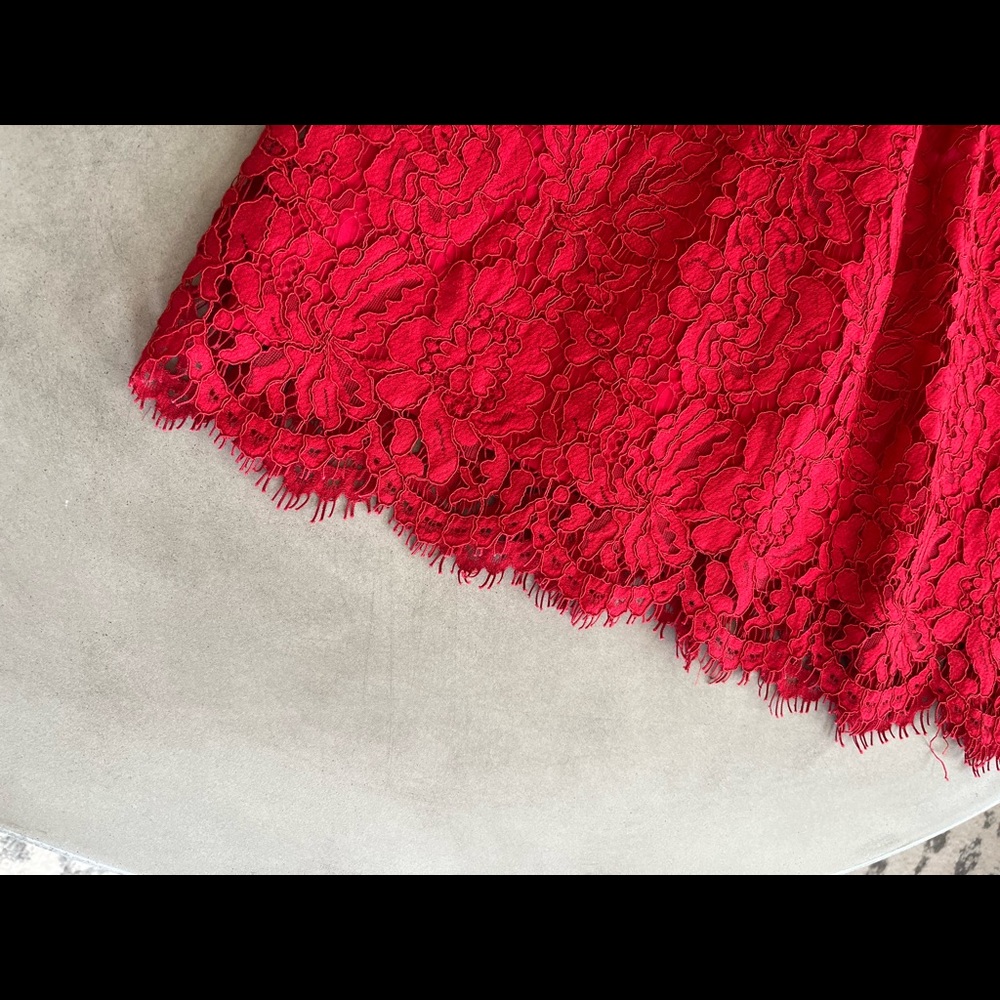 LOFT OUTLET | Scalloped Edge Dress - Picture 4 of 4